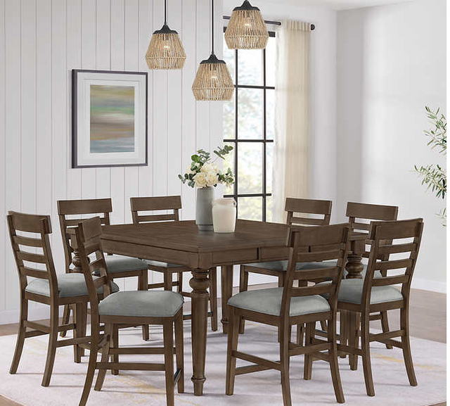 Concord 9-piece Counter Height Dining Table Set