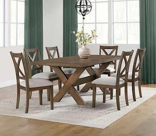 Lathan 7-piece Dining Table Set